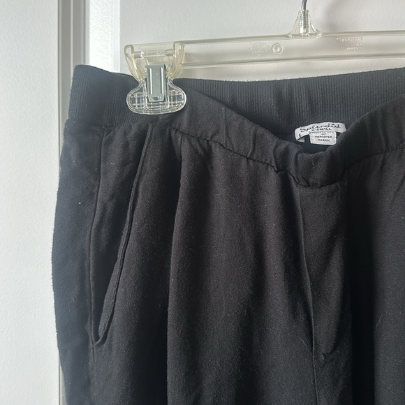 Splendid Lounge Black Joggers / Lightweight pants XSmall - Picture 6 of 6